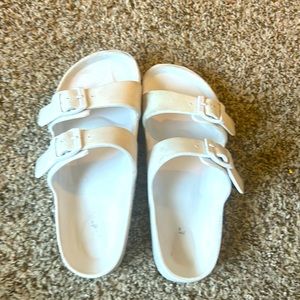 White, Sandler, size 2, good condition